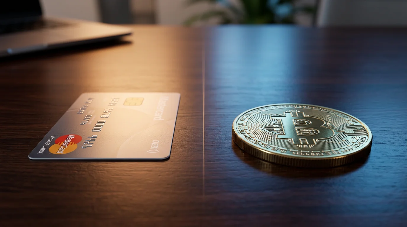 Usporedba Mastercard kartice i kriptovaluta za online klađenje