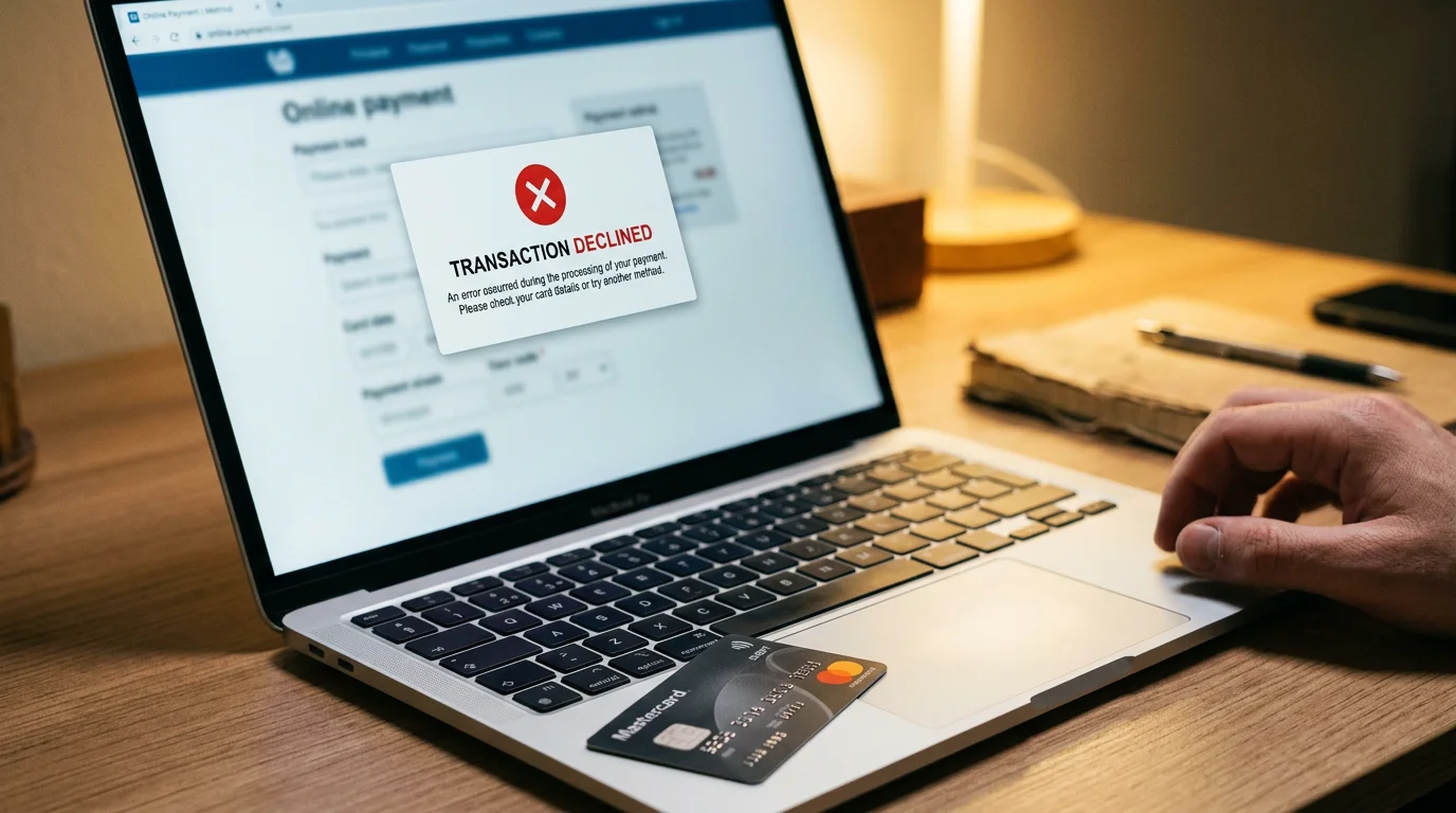 Rješavanje odbijene Mastercard uplate na online kladionici