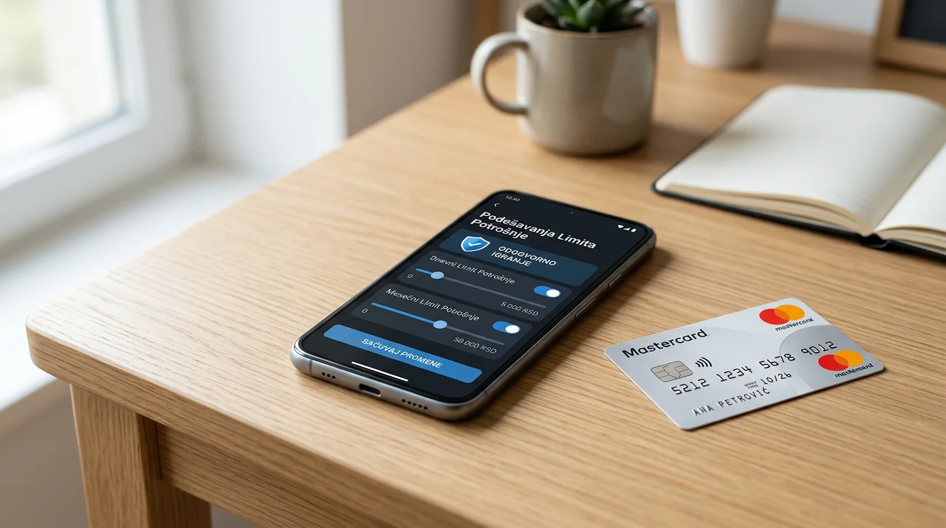 Alati za odgovorno klađenje s Mastercard karticom i bankovnim ograničenjima
