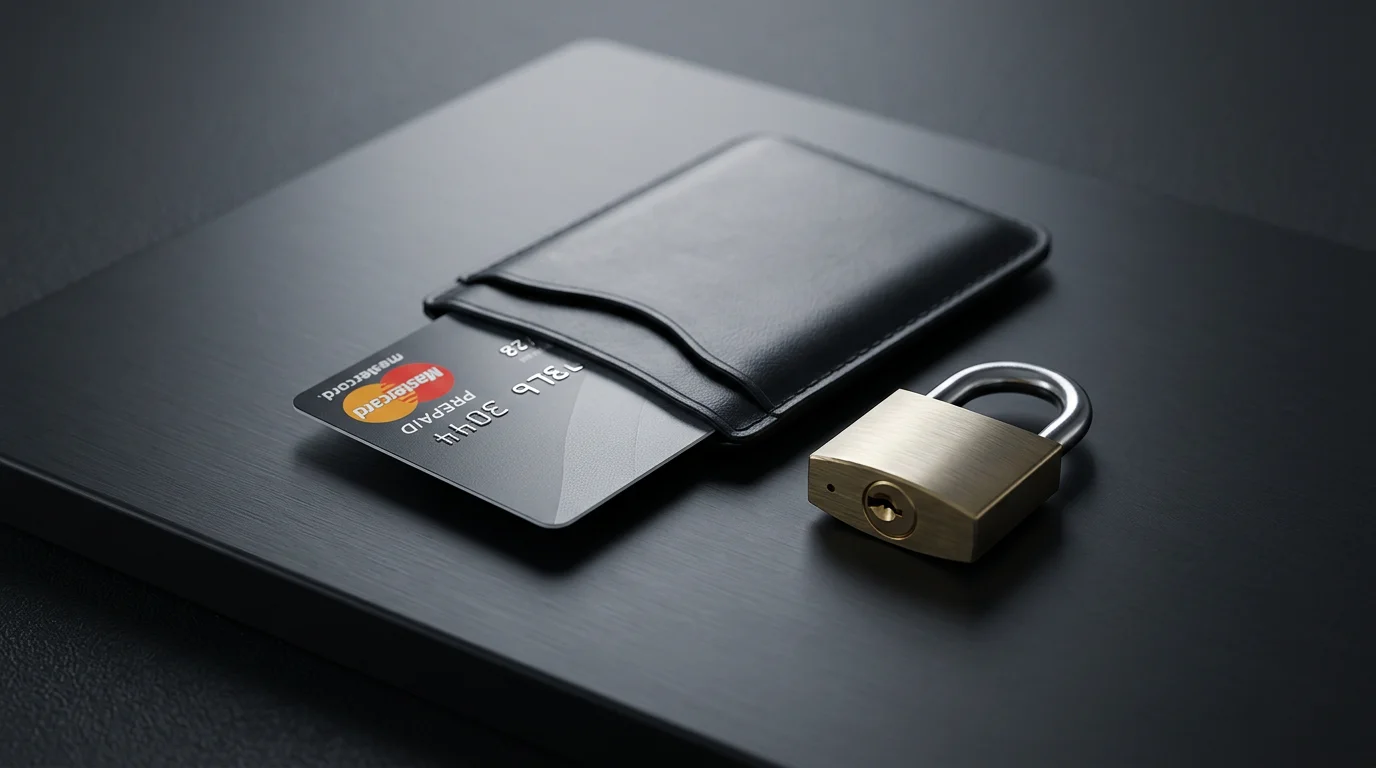 Prepaid Mastercard kartica za online klađenje uz prikaz punjenja i limita